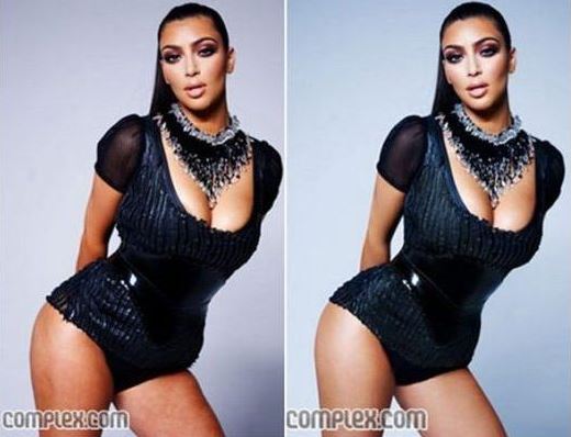 Kim kardashian before and after